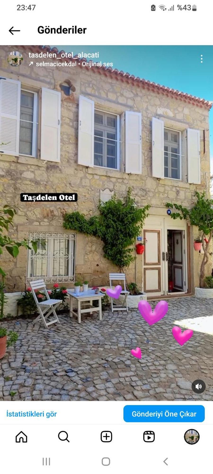 Tasdelen Hotel Alaçatı Esterno foto